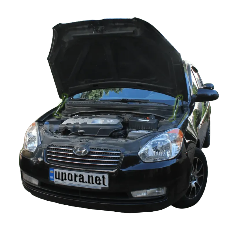 Газові упори капота і багажника Hyundai Accent 3 '06-10 – Амортизатори для авто | Доставка по Україні Газові упори капота і багажника Hyundai Accent 3 '06-10 – Амортизатори для авто | Доставка по Україні