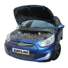 Газові упори капота і багажника Hyundai Accent 4 '10-17 – Амортизатори для авто | Доставка по Україні