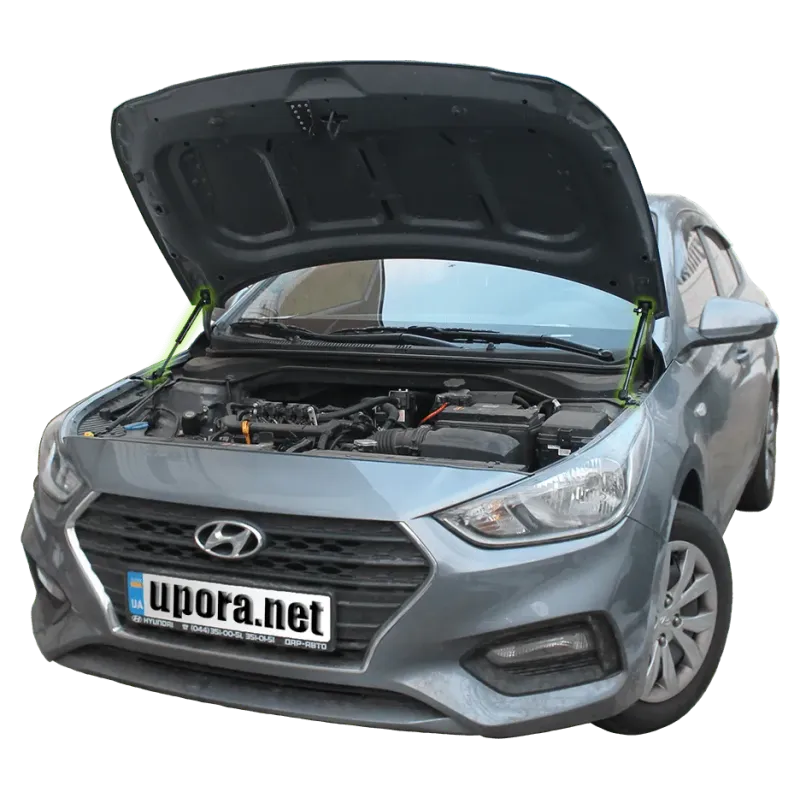 Газові упори капота і багажника Hyundai Accent 5 '17+ – Амортизатори для авто | Доставка по Україні Газові упори капота і багажника Hyundai Accent 5 '17+ – Амортизатори для авто | Доставка по Україні
