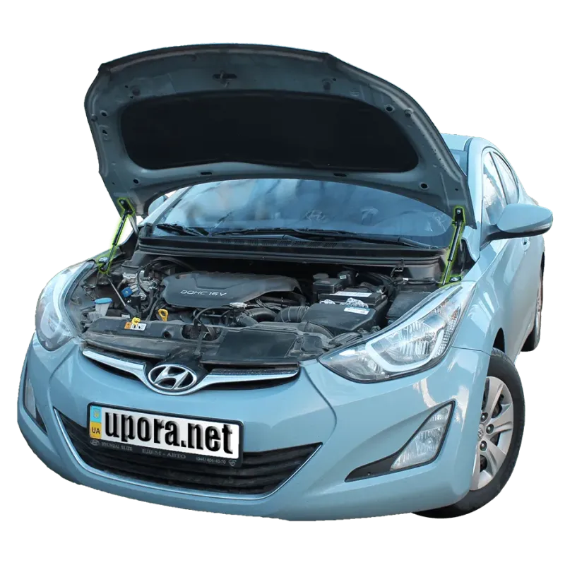 Газові упори капота і багажника Hyundai Elantra 5 MD '10-14 – Амортизатори для авто | Доставка по Україні