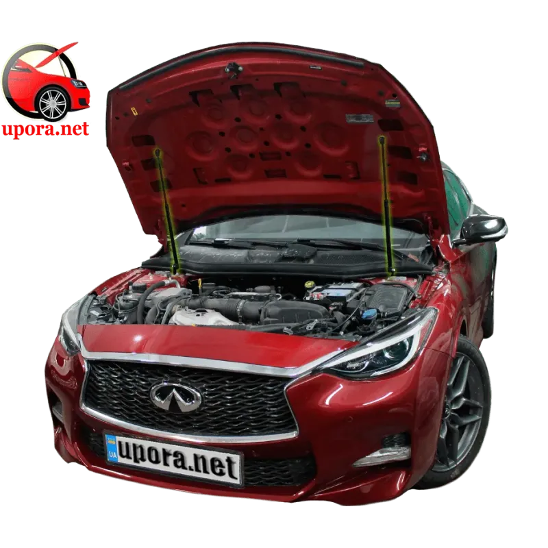 Газові упори капота і багажника Infiniti QX30 '16-19 – Амортизатори для авто | Доставка по Україні Газові упори капота і багажника Infiniti QX30 '16-19 – Амортизатори для авто | Доставка по Україні