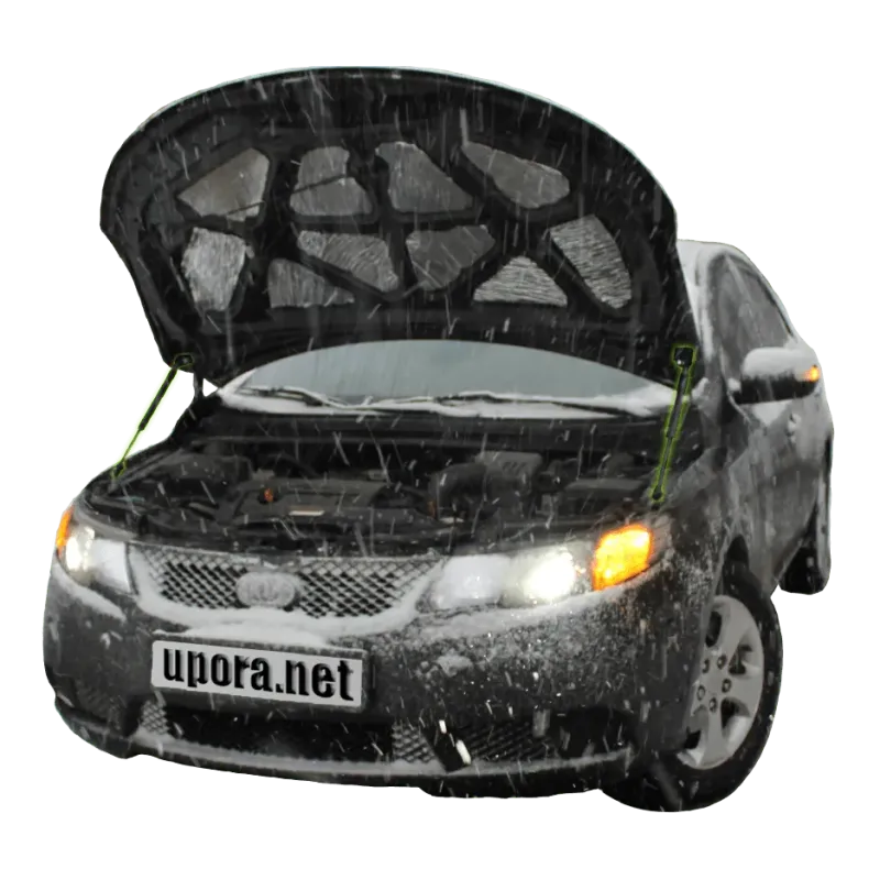 Газові упори капота і багажника KIA Cerato 2 / Cerato Kou '09-13 – Амортизатори для авто | Доставка по Україні Газові упори капота і багажника KIA Cerato 2 / Cerato Kou '09-13 – Амортизатори для авто | Доставка по Україні
