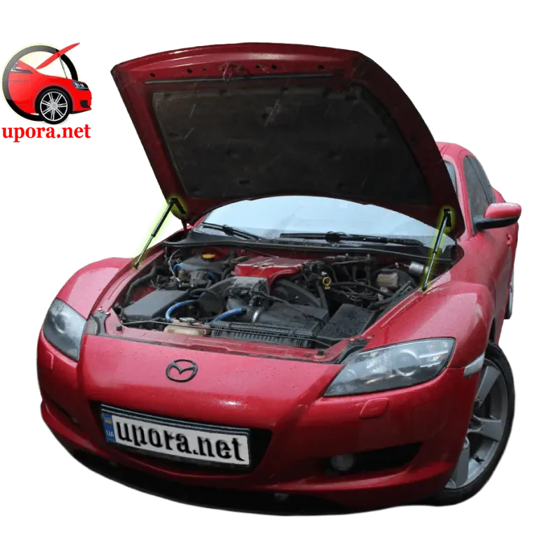 Газові упори капота і багажника Mazda RX-8 '03-12 – Амортизатори для авто | Доставка по Україні Газові упори капота і багажника Mazda RX-8 '03-12 – Амортизатори для авто | Доставка по Україні