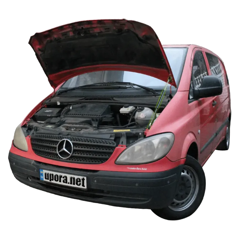 Газові упори капота і багажника Mercedes Benz Vito W639 '03-14 – Амортизатори для авто | Доставка по Україні Газові упори капота і багажника Mercedes Benz Vito W639 '03-14 – Амортизатори для авто | Доставка по Україні