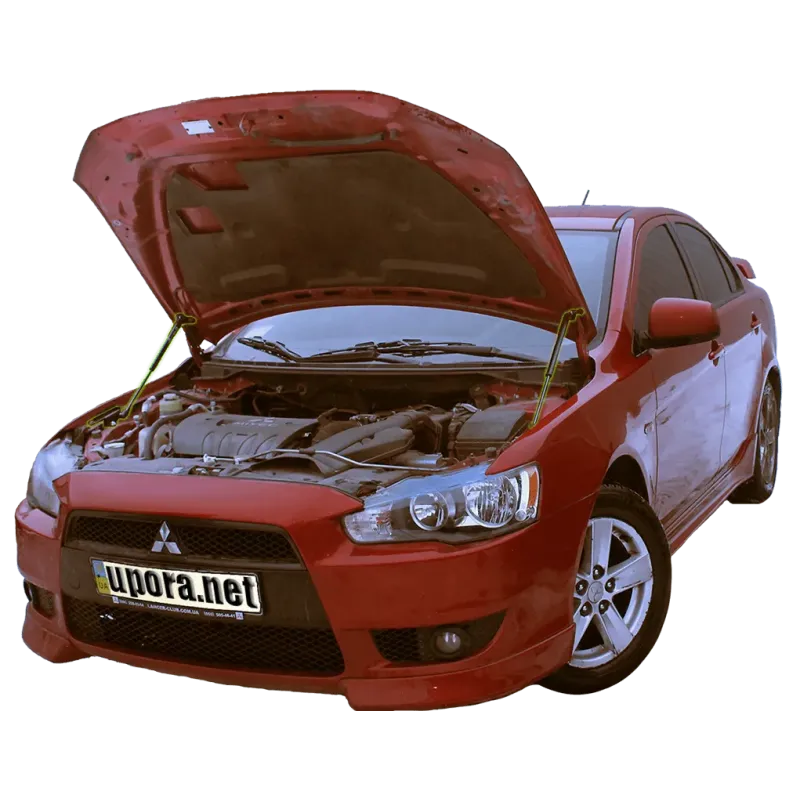 Газові упори капота і багажника Mitsubishi Lancer X '07-17 – Амортизатори для авто | Доставка по Україні Газові упори капота і багажника Mitsubishi Lancer X '07-17 – Амортизатори для авто | Доставка по Україні
