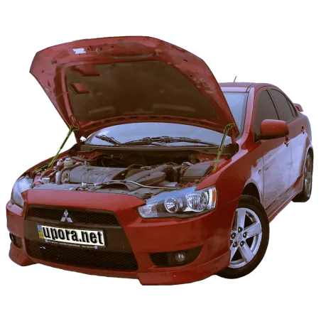 Газові упори капота і багажника Mitsubishi Lancer X '07-17 – Амортизатори для авто | Доставка по Україні