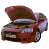 Газові упори капота і багажника Mitsubishi Lancer X '07-17 – Амортизатори для авто | Доставка по Україні