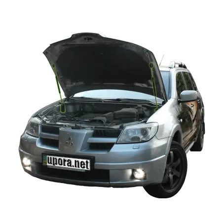Газові упори капота і багажника Mitsubishi Outlander 1 '03-08 – Амортизатори для авто | Доставка по Україні
