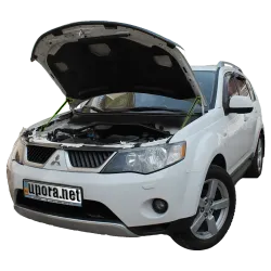 Газові упори капота і багажника Mitsubishi Outlander 2 XL '05-10 – Амортизатори для авто | Доставка по Україні