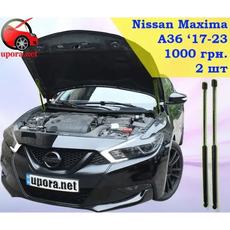 Газові упори капота і багажника Nissan Maxima A36 '15-23 – Амортизатори для авто | Доставка по Україні
