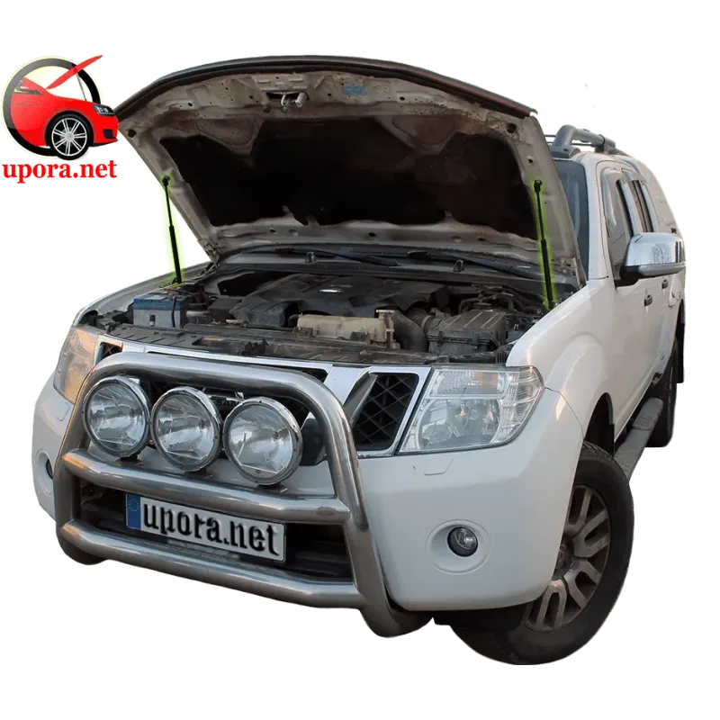 Газові упори капота і багажника Nissan Navara D40 + Pathfinder R51 '05-14 – Амортизатори для авто | Доставка по Україні Газові упори капота і багажника Nissan Navara D40 + Pathfinder R51 '05-14 – Амортизатори для авто | Доставка по Україні
