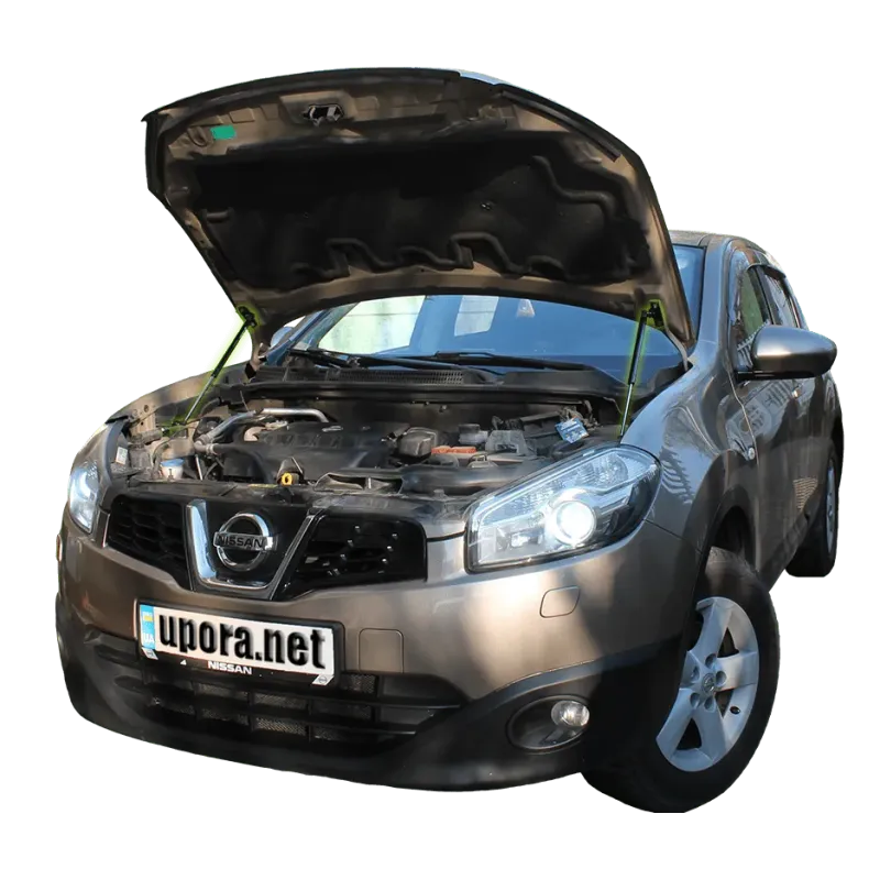 Газові упори капота і багажника Nissan Qashqai 1 бенз '06-14 – Амортизатори для авто | Доставка по Україні Газові упори капота і багажника Nissan Qashqai 1 бенз '06-14 – Амортизатори для авто | Доставка по Україні