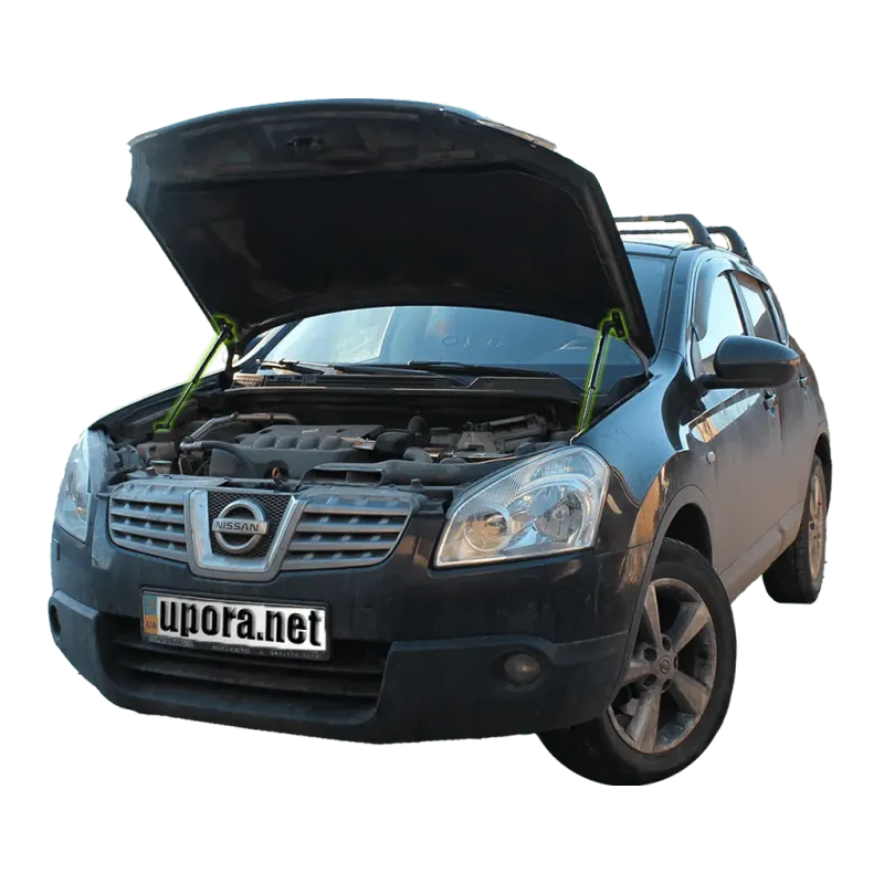 Газові упори капота і багажника Nissan Qashqai 1 диз '06-14 – Амортизатори для авто | Доставка по Україні Газові упори капота і багажника Nissan Qashqai 1 диз '06-14 – Амортизатори для авто | Доставка по Україні