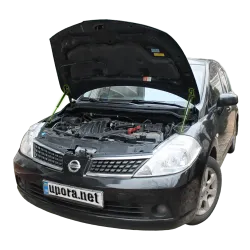 Газові упори капота і багажника Nissan Tiida 1 '04-11 – Амортизатори для авто | Доставка по Україні