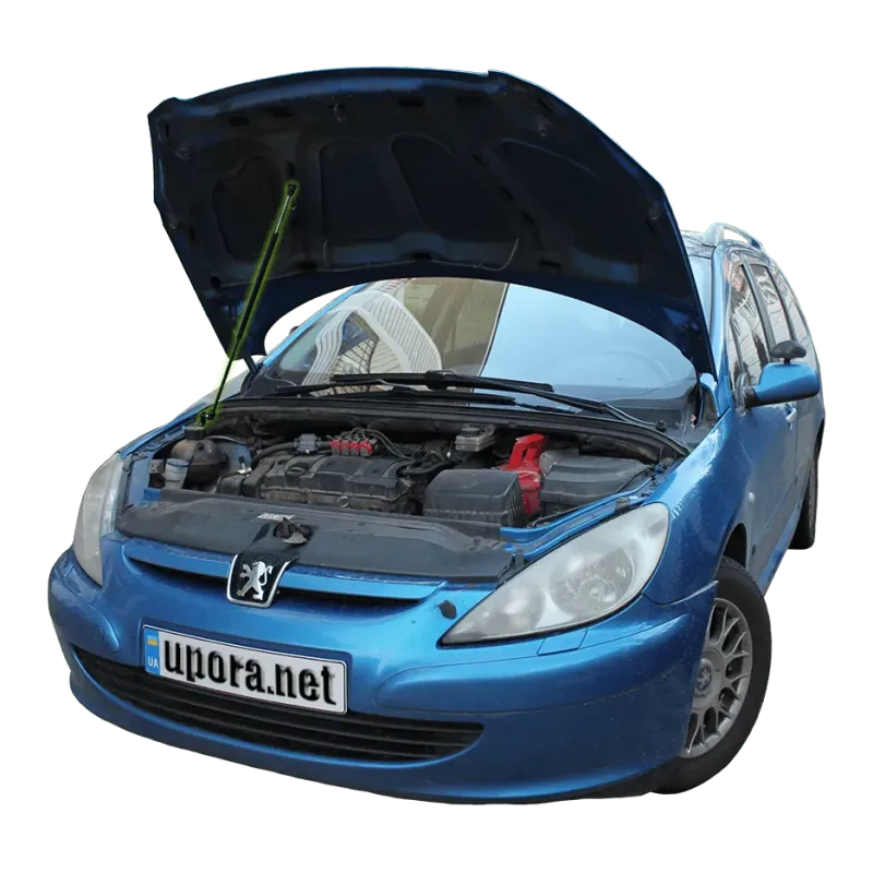 Газові упори капота і багажника Peugeot 307 '01-04 – Амортизатори для авто | Доставка по Україні Газові упори капота і багажника Peugeot 307 '01-04 – Амортизатори для авто | Доставка по Україні
