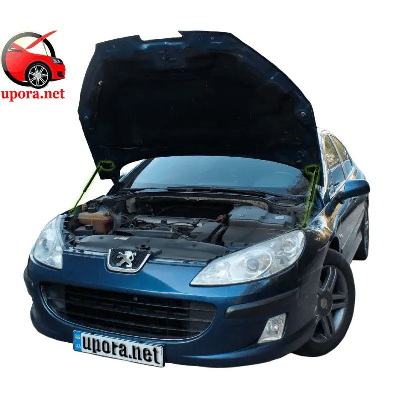 Газові упори капота і багажника Peugeot 407 '04-11 – Амортизатори для авто | Доставка по Україні Газові упори капота і багажника Peugeot 407 '04-11 – Амортизатори для авто | Доставка по Україні
