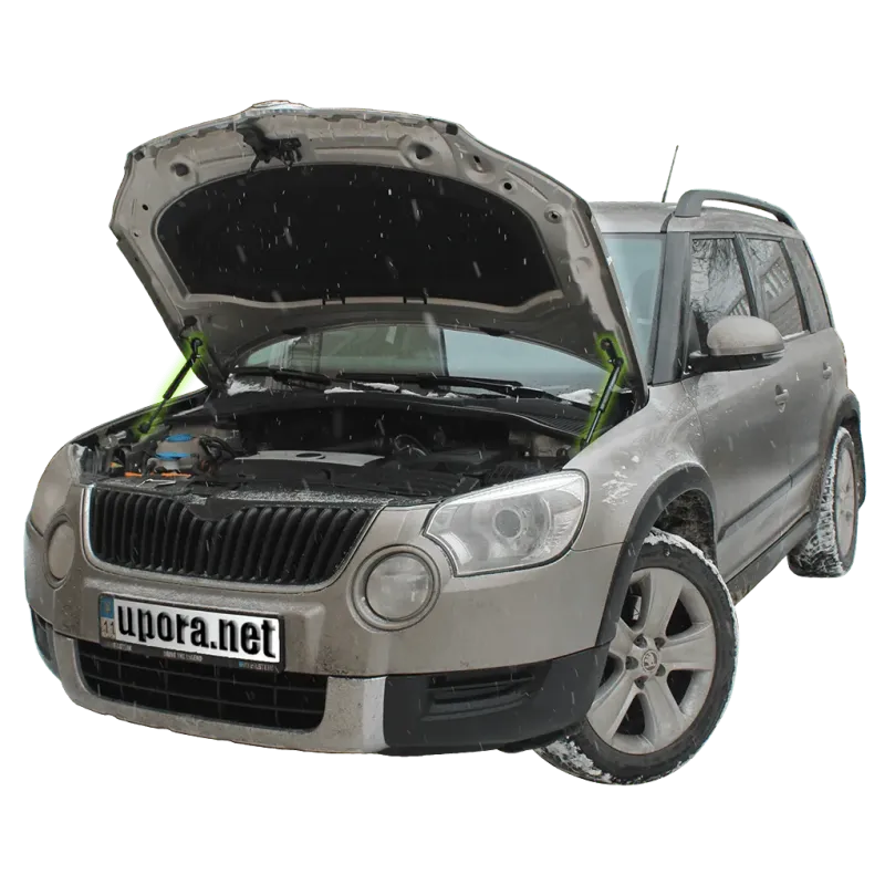 Газові упори капота і багажника Skoda Yeti '09-13 – Амортизатори для авто | Доставка по Україні Газові упори капота і багажника Skoda Yeti '09-13 – Амортизатори для авто | Доставка по Україні
