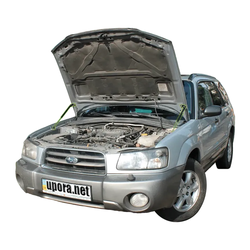 Газові упори капота і багажника Subaru Forester 3 '02-08 – Амортизатори для авто | Доставка по Україні Газові упори капота і багажника Subaru Forester 3 '02-08 – Амортизатори для авто | Доставка по Україні