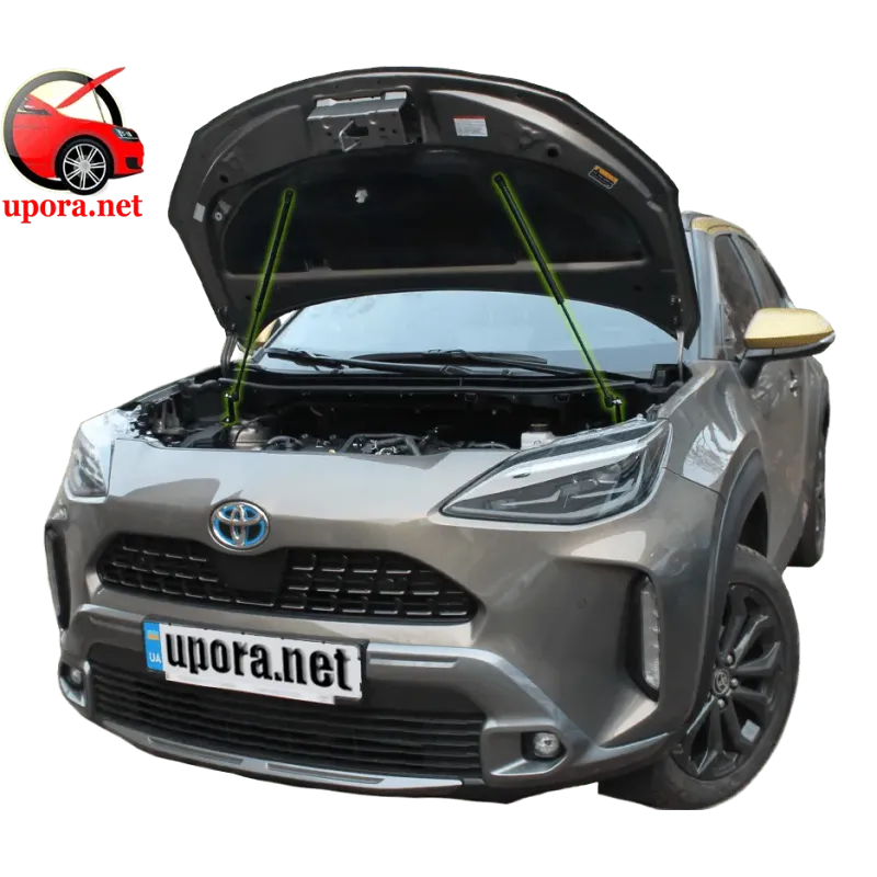 Газові упори капота і багажника Toyota Yaris Cross '20+ – Амортизатори для авто | Доставка по Україні Газові упори капота і багажника Toyota Yaris Cross '20+ – Амортизатори для авто | Доставка по Україні