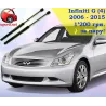 Газові упори капота і багажника Infiniti G (4) '06-15 – Амортизатори для авто | Доставка по Україні