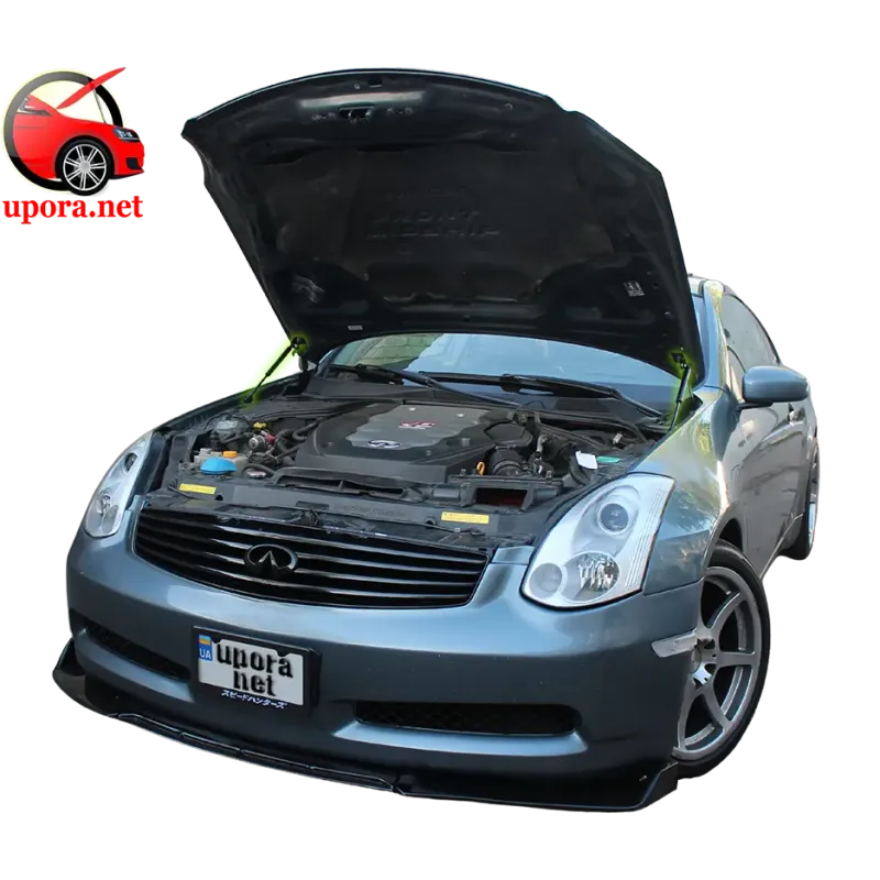 Газові упори капота і багажника Infiniti G (3) '02-06 – Амортизатори для авто | Доставка по Україні Газові упори капота і багажника Infiniti G (3) '02-06 – Амортизатори для авто | Доставка по Україні